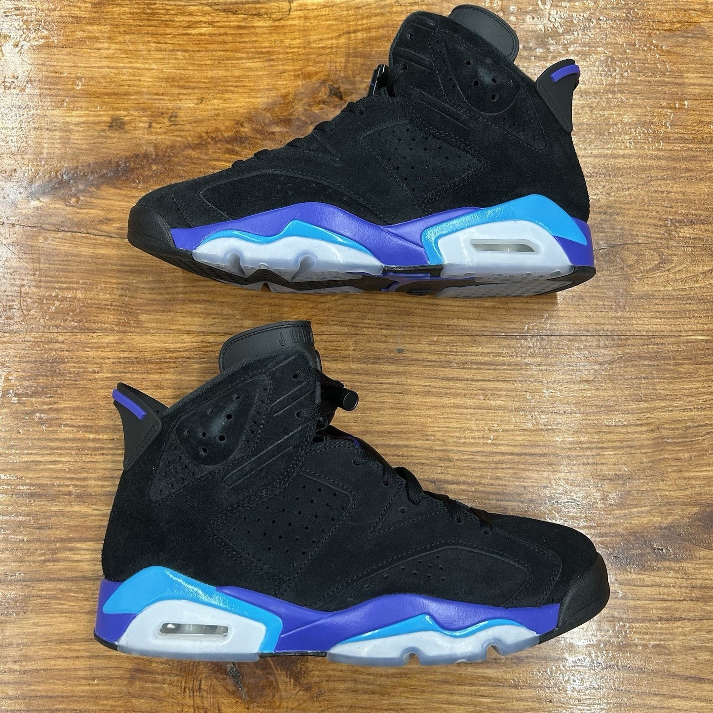 Size 9 - Air Jordan 6 Retro Aqua Worn Once OG All