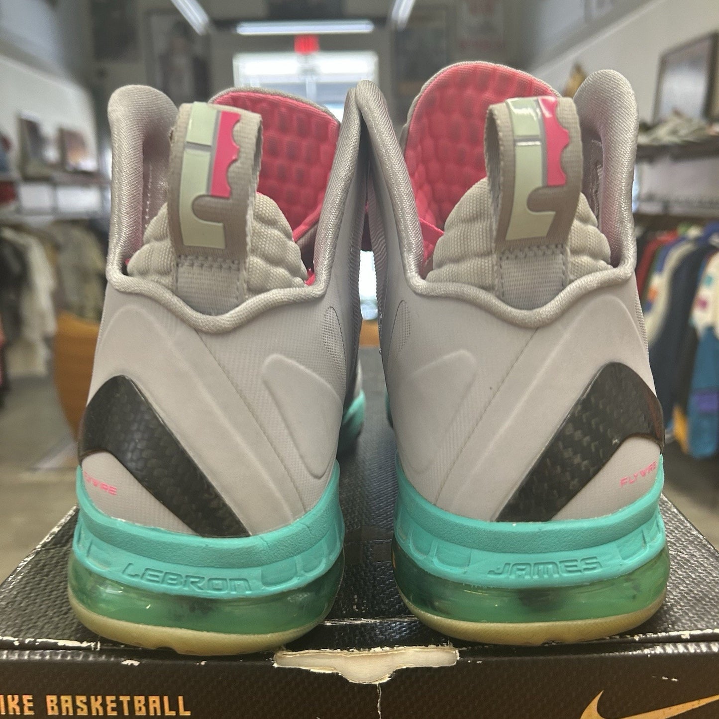 Size 10 - Nike LeBron 9 P.S. Elite South Beach Lightly Worn OG All