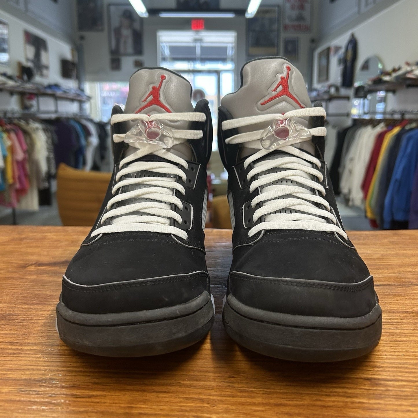Size 13 - Air Jordan 5 Retro OG Black Metallic Reimagined Lightly Worn