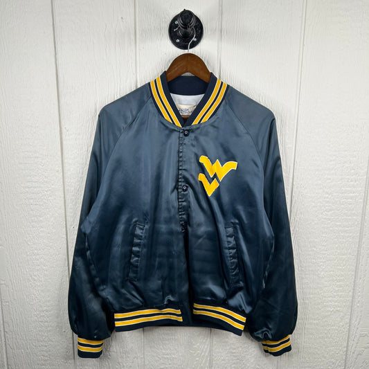 Vintage 80's Flying WV Button-Up Bomber Jacket (L)
