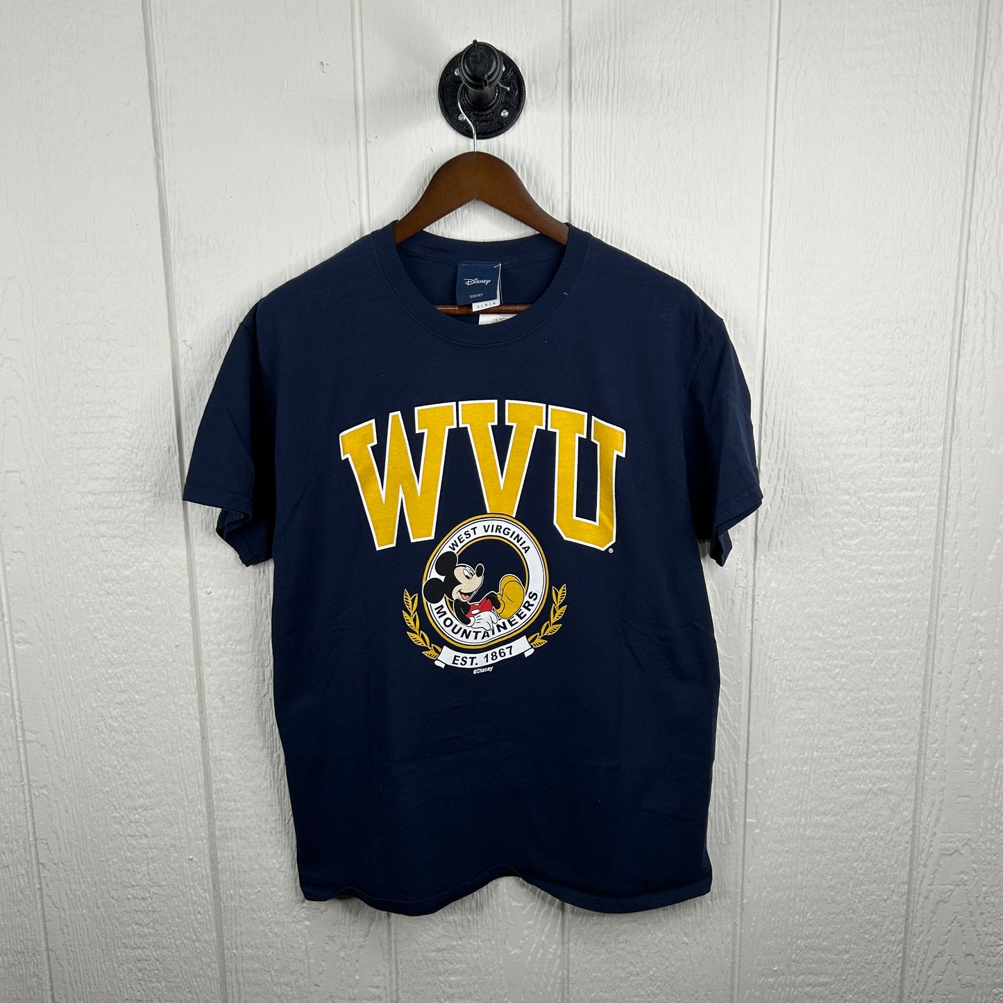 Y2K WVU Disney Mickey Mouse Tee (L)