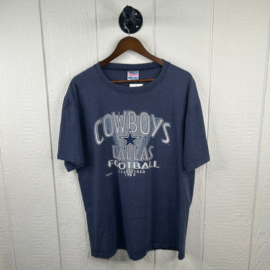 Vintage 90s Dallas Cowboys Graphic Tee (XL)