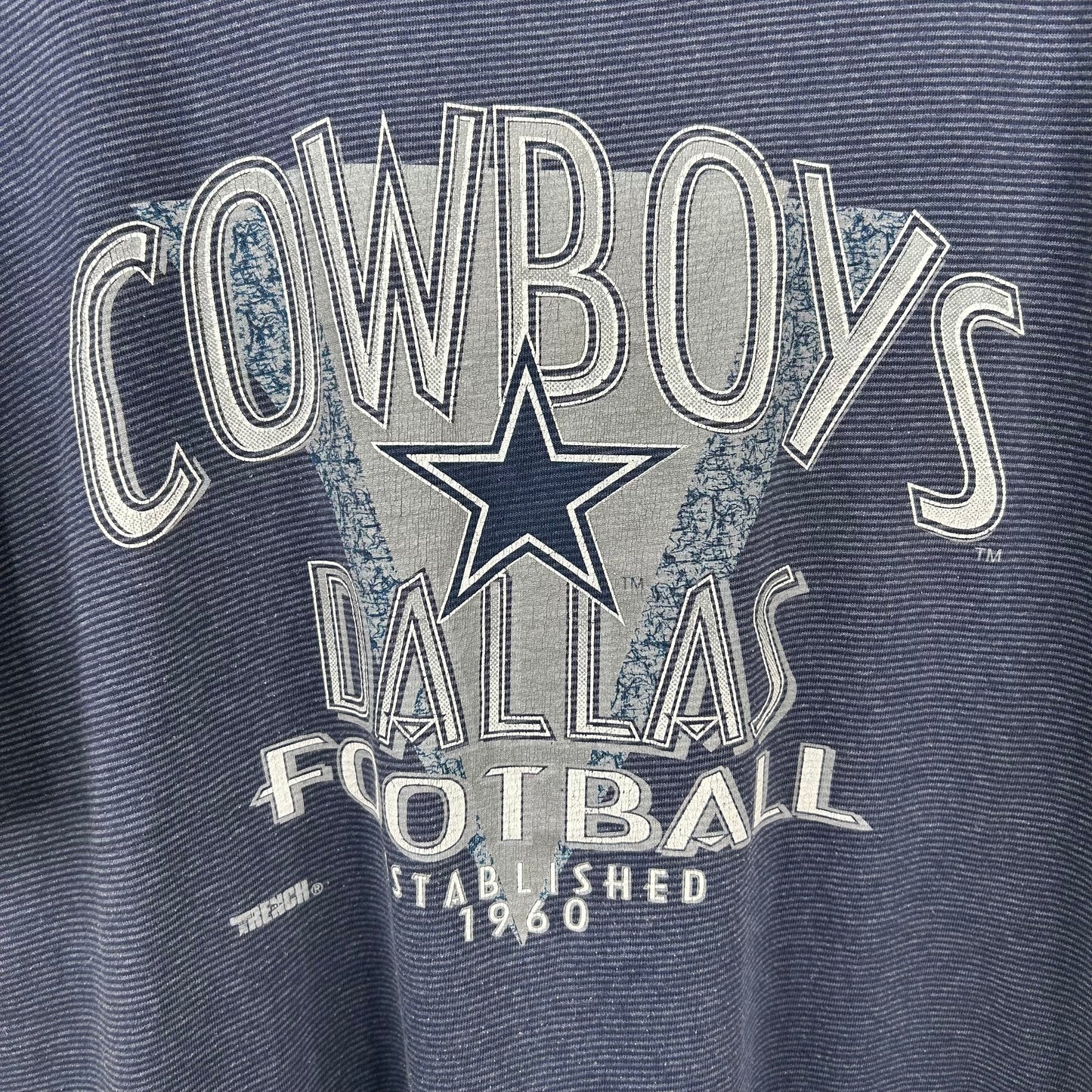 Vintage 90s Dallas Cowboys Graphic Tee (XL)