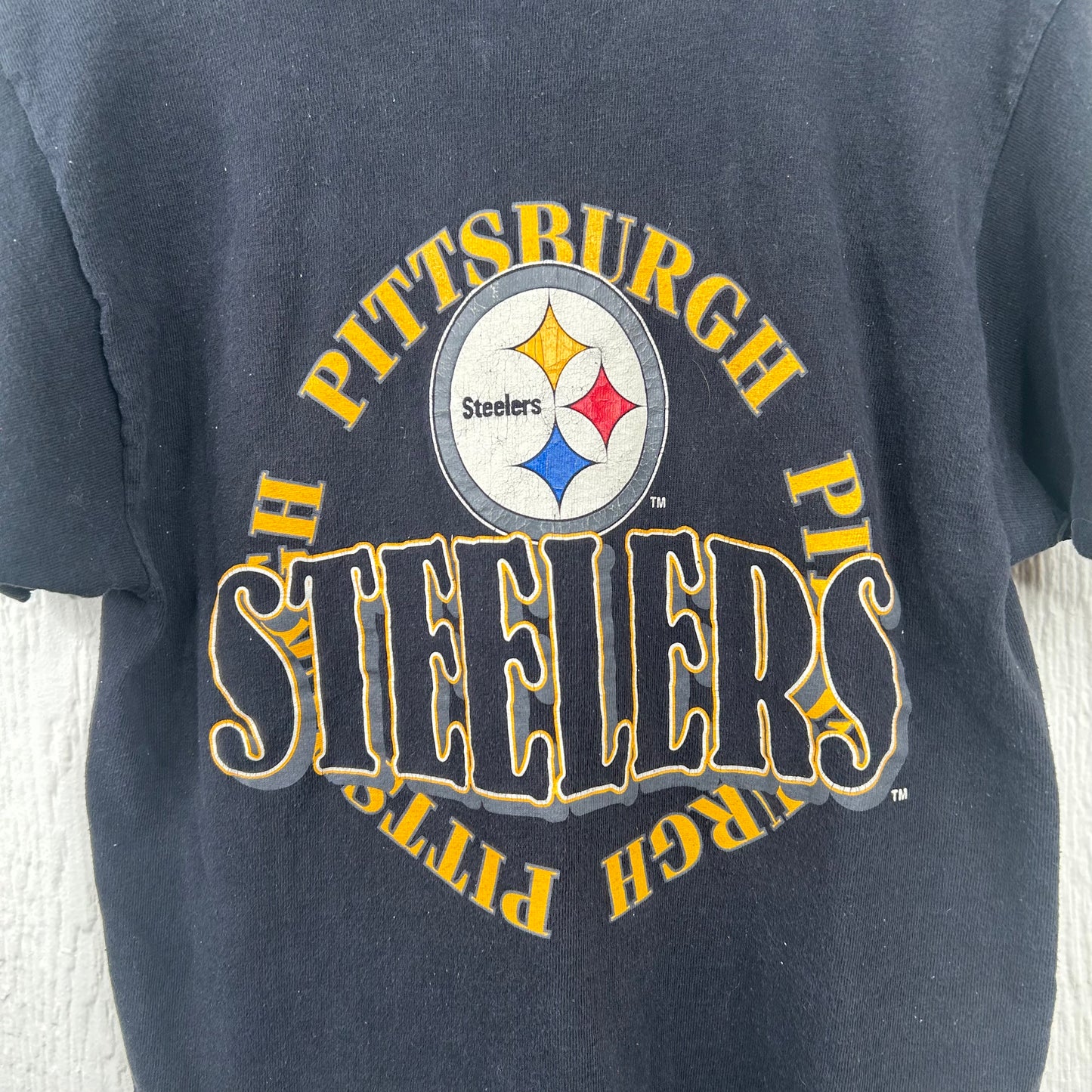 Vintage 90s Pittsburgh Steelers Champion Tee (M)