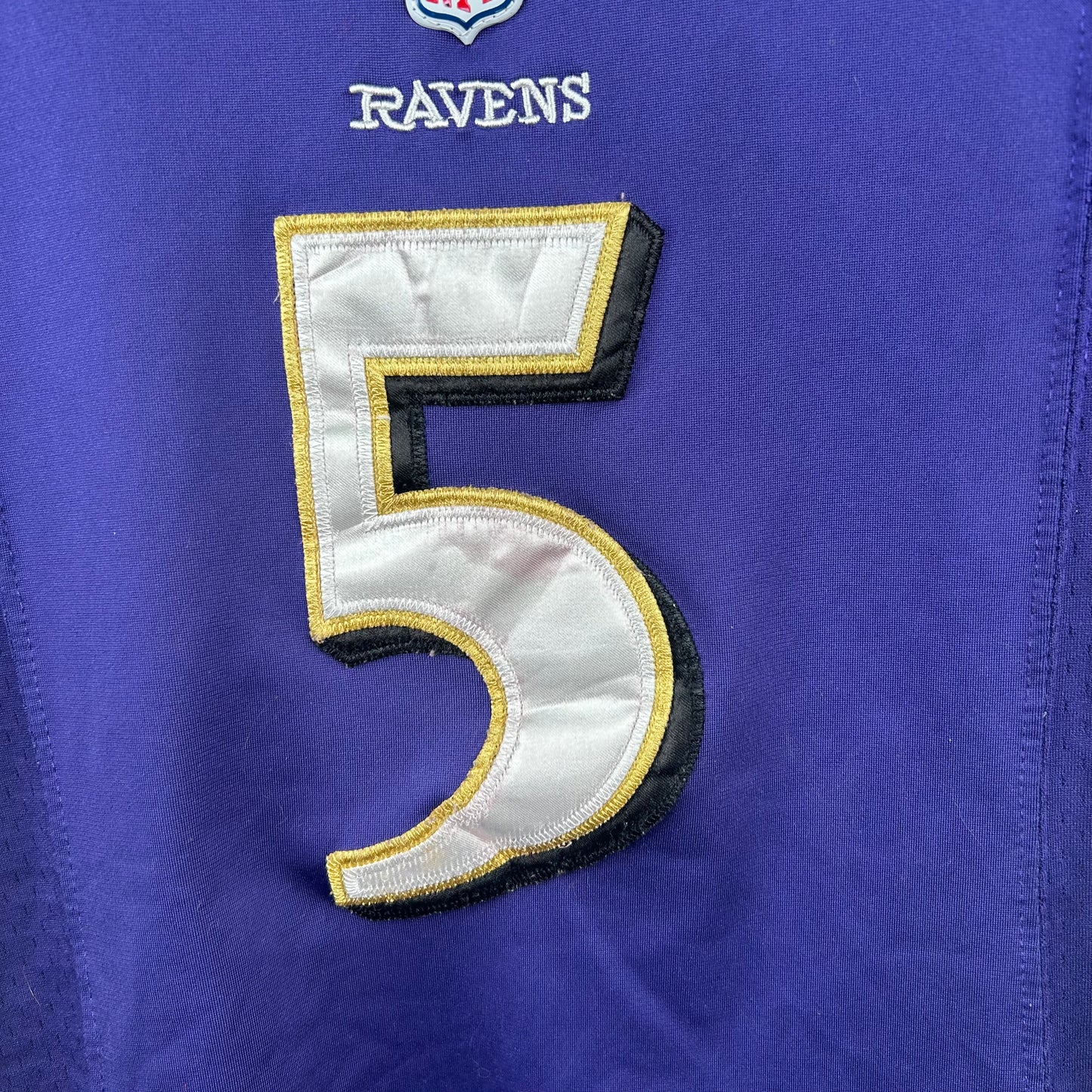 Y2K Baltimore Ravens Embroidered Football Jersey (S)