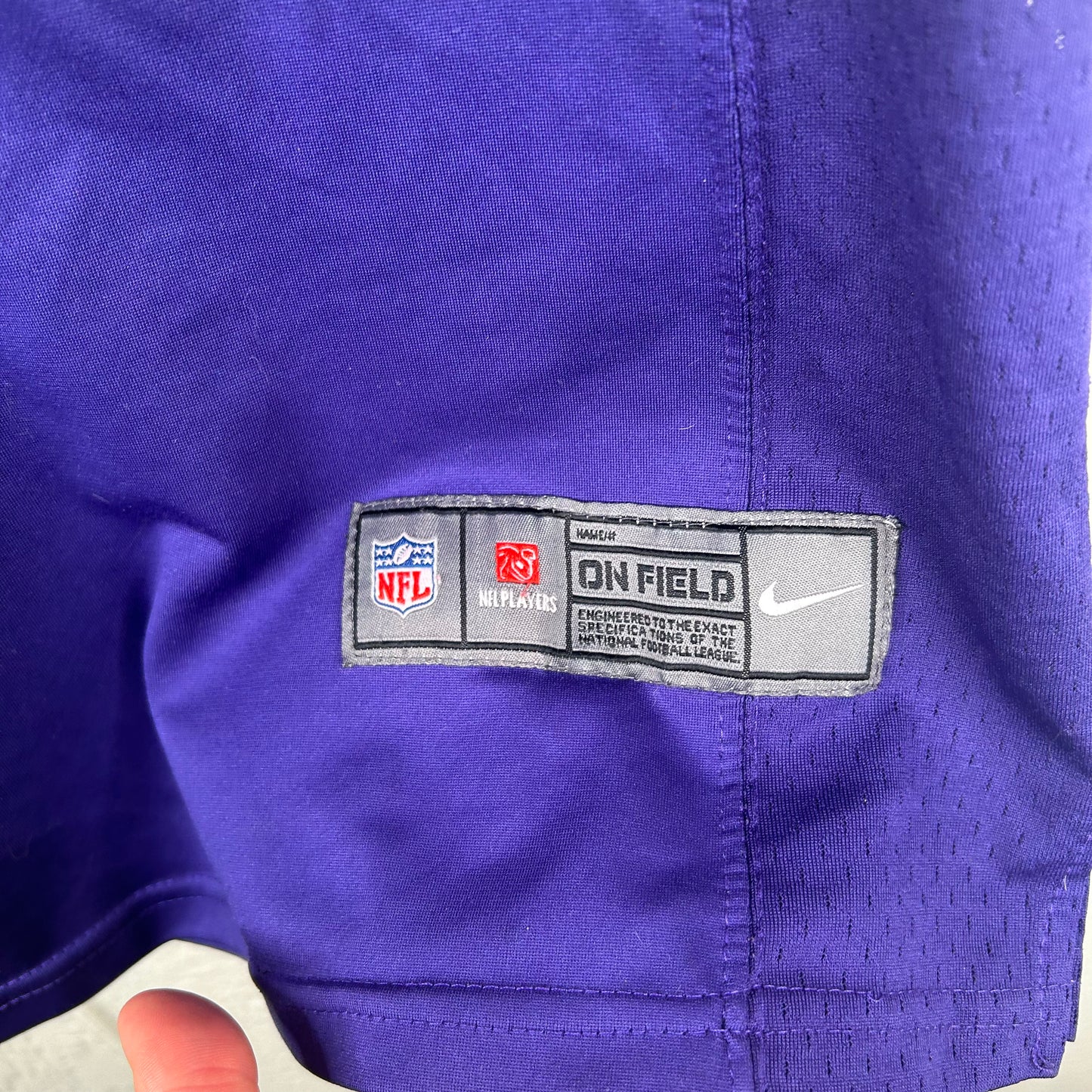 Y2K Baltimore Ravens Embroidered Football Jersey (S)