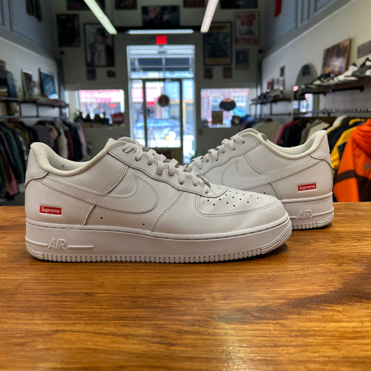 Men's Size 12 - White Nike AF1 Supreme