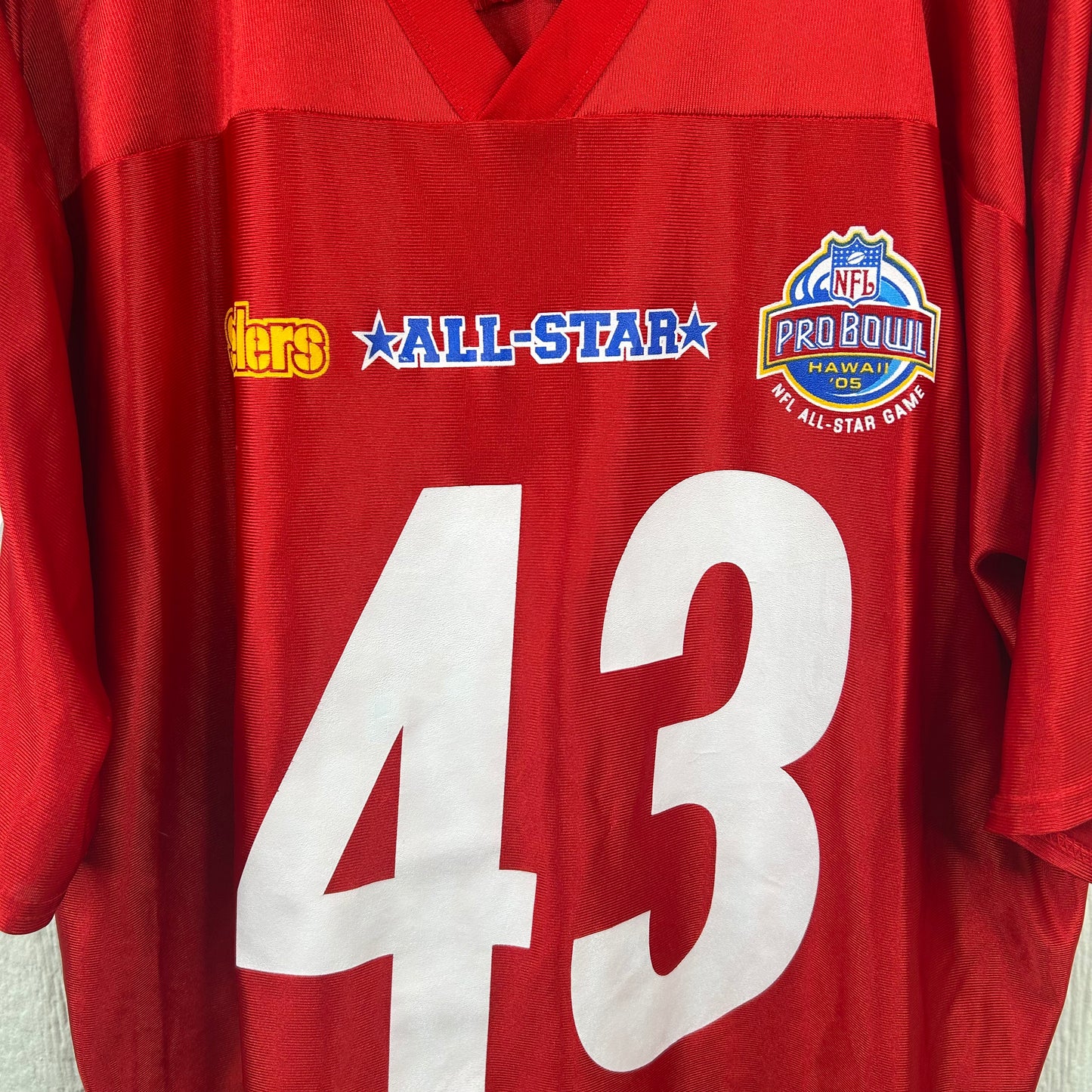 Y2K Pittsburgh Steelers Red Football Jersey (XXL)