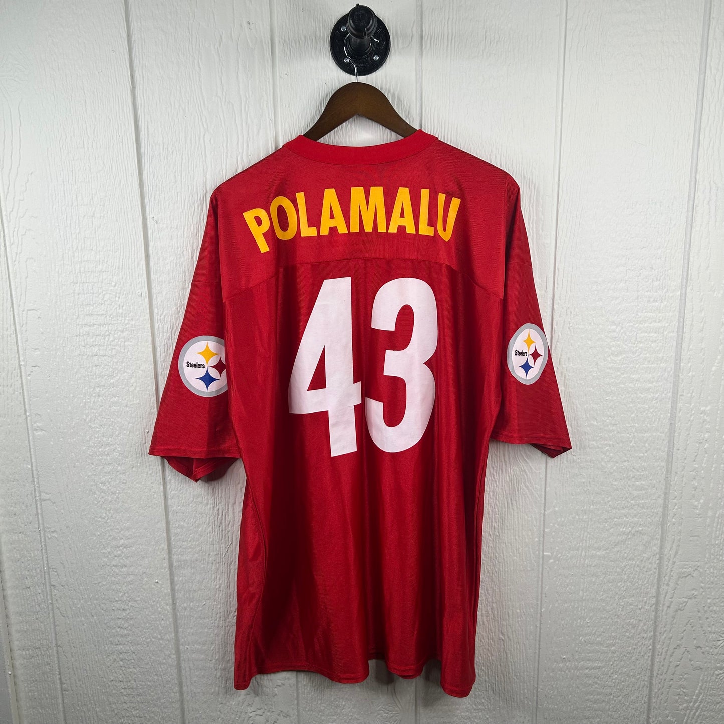 Y2K Pittsburgh Steelers Red Football Jersey (XXL)