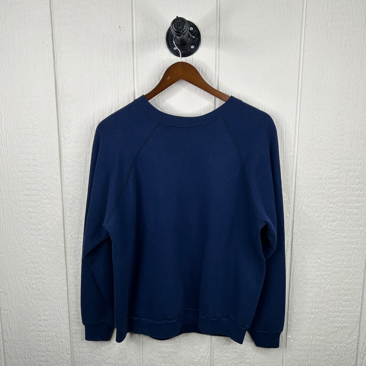 Vintage 80s Puff Print West Virginia University Graphic Crewneck (L)