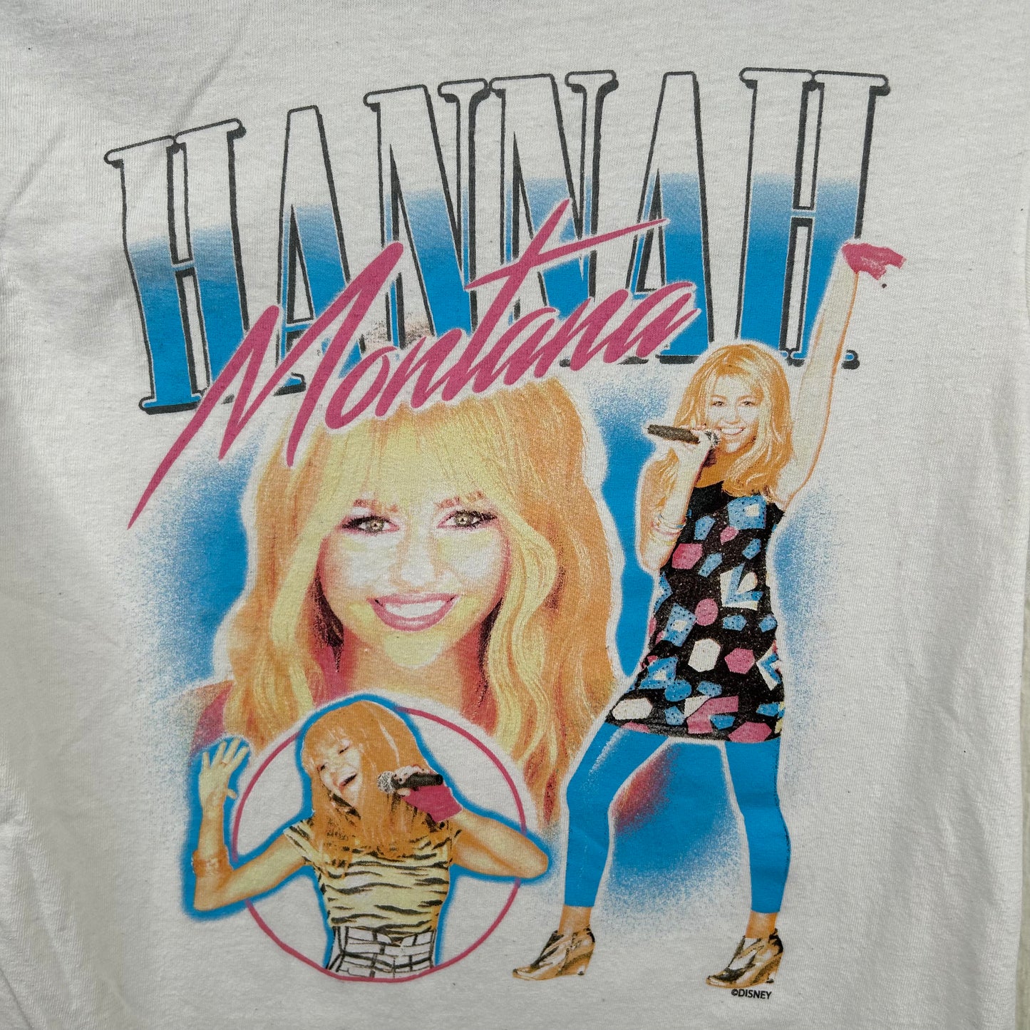 Y2K Hannah Montana Disney Graphic Tee (S)