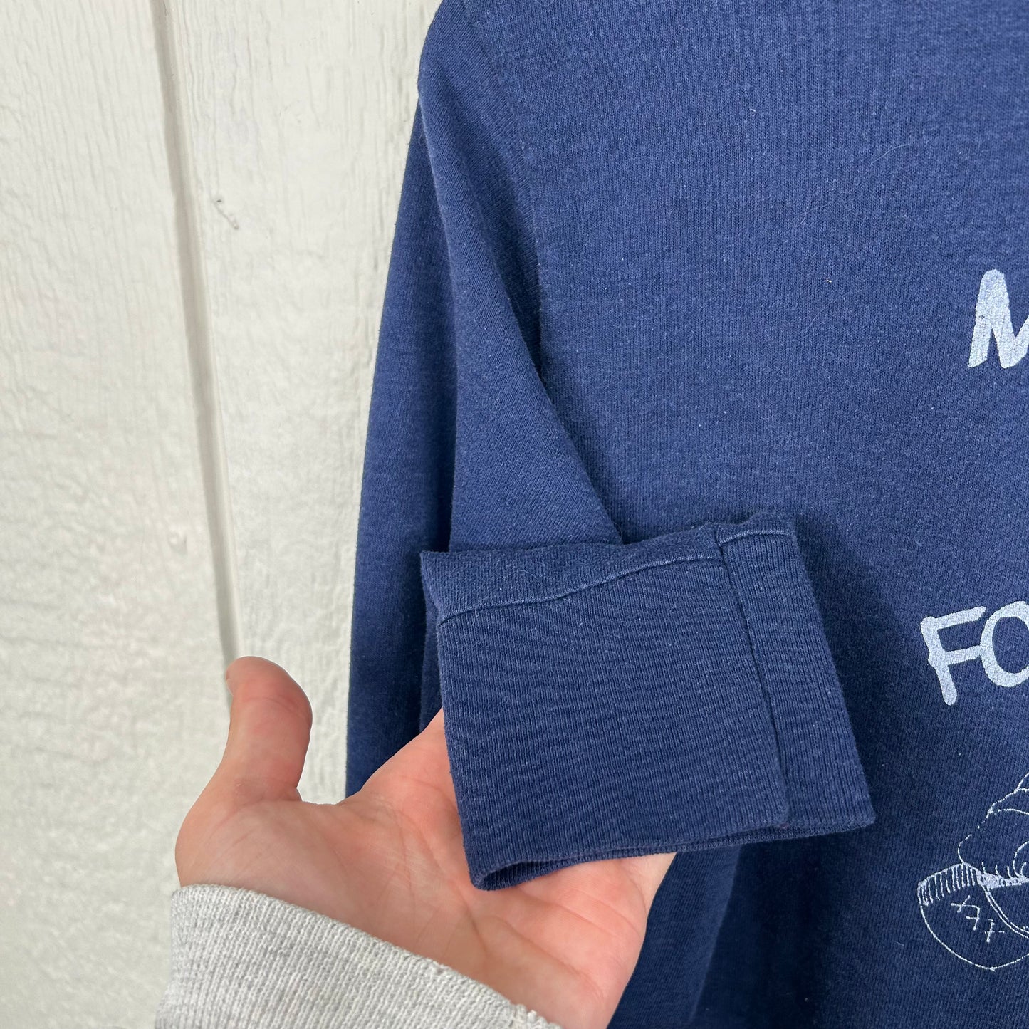 Rare 70s 'Mountaineers Are Forever' X Sig Eps & Kappa Homecoming 1982 Longsleeve Graphic Tee (M)