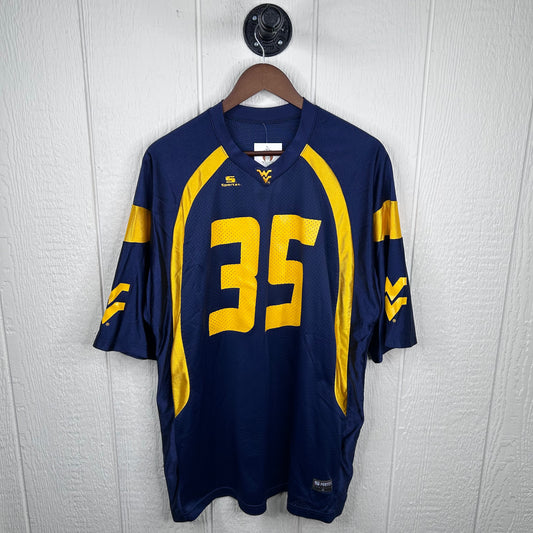 Y2K WVU Mountaineers Owen Schmidt Football Jersey (XL)