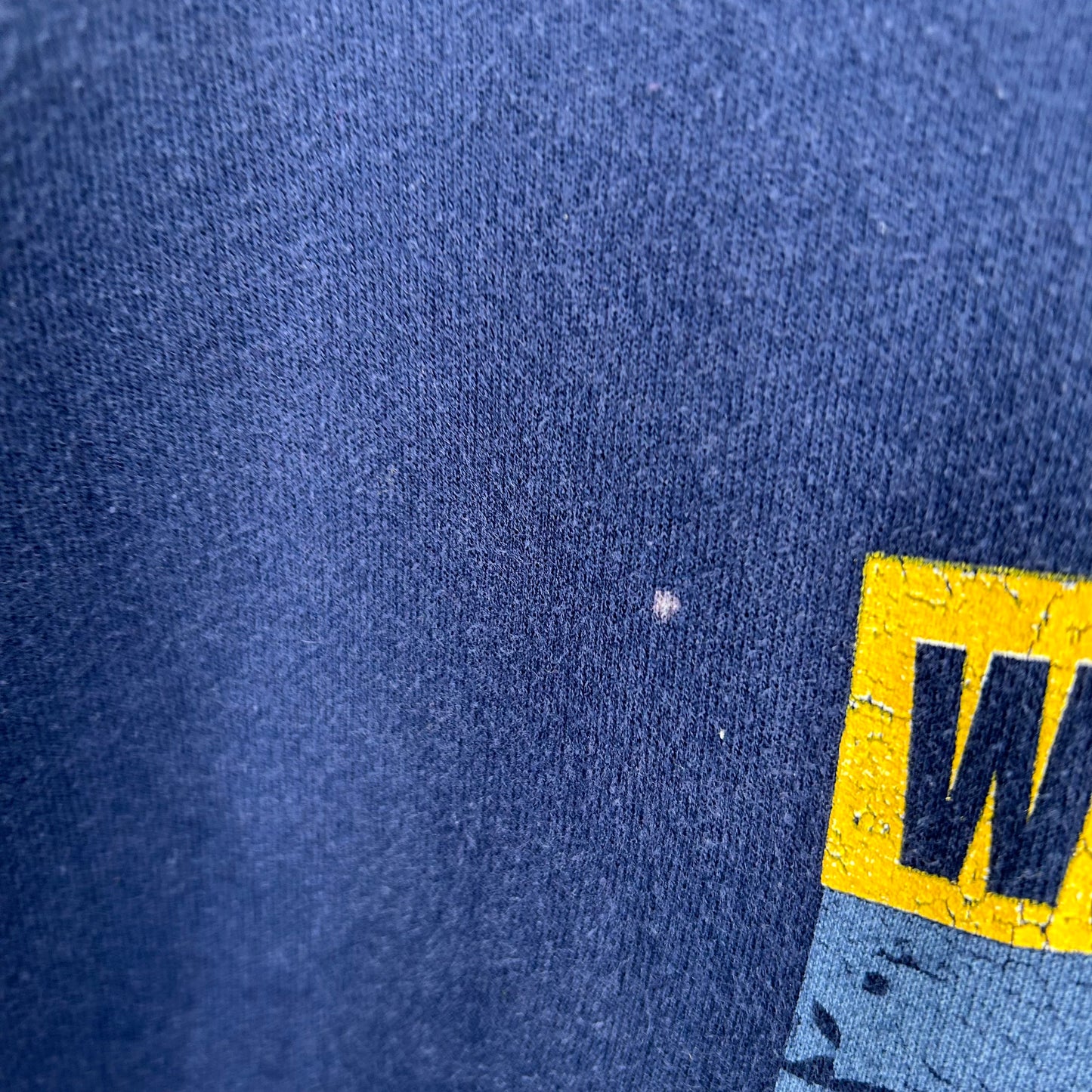 Y2K WVU Football Graphic Crewneck (L)