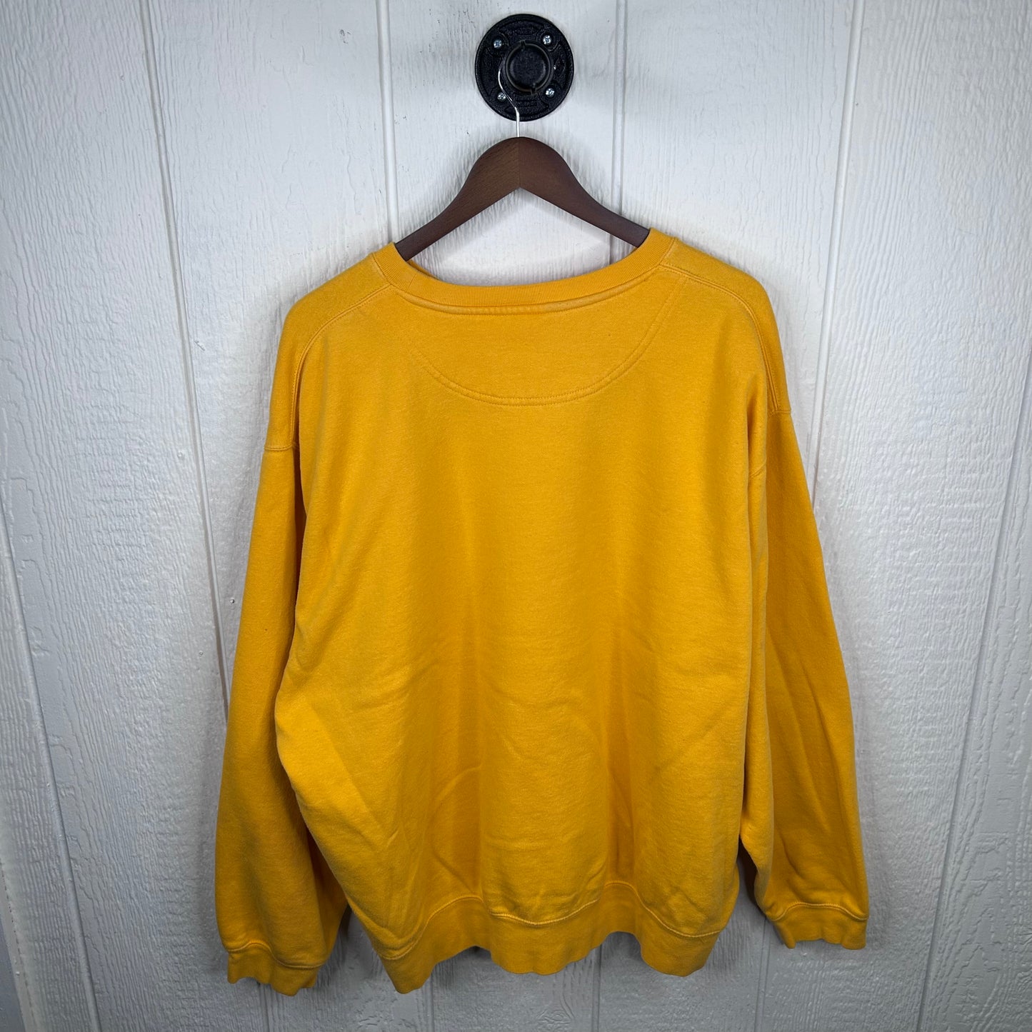Vintage WVU Nike Center Swoosh Yellow Crewneck (XL)