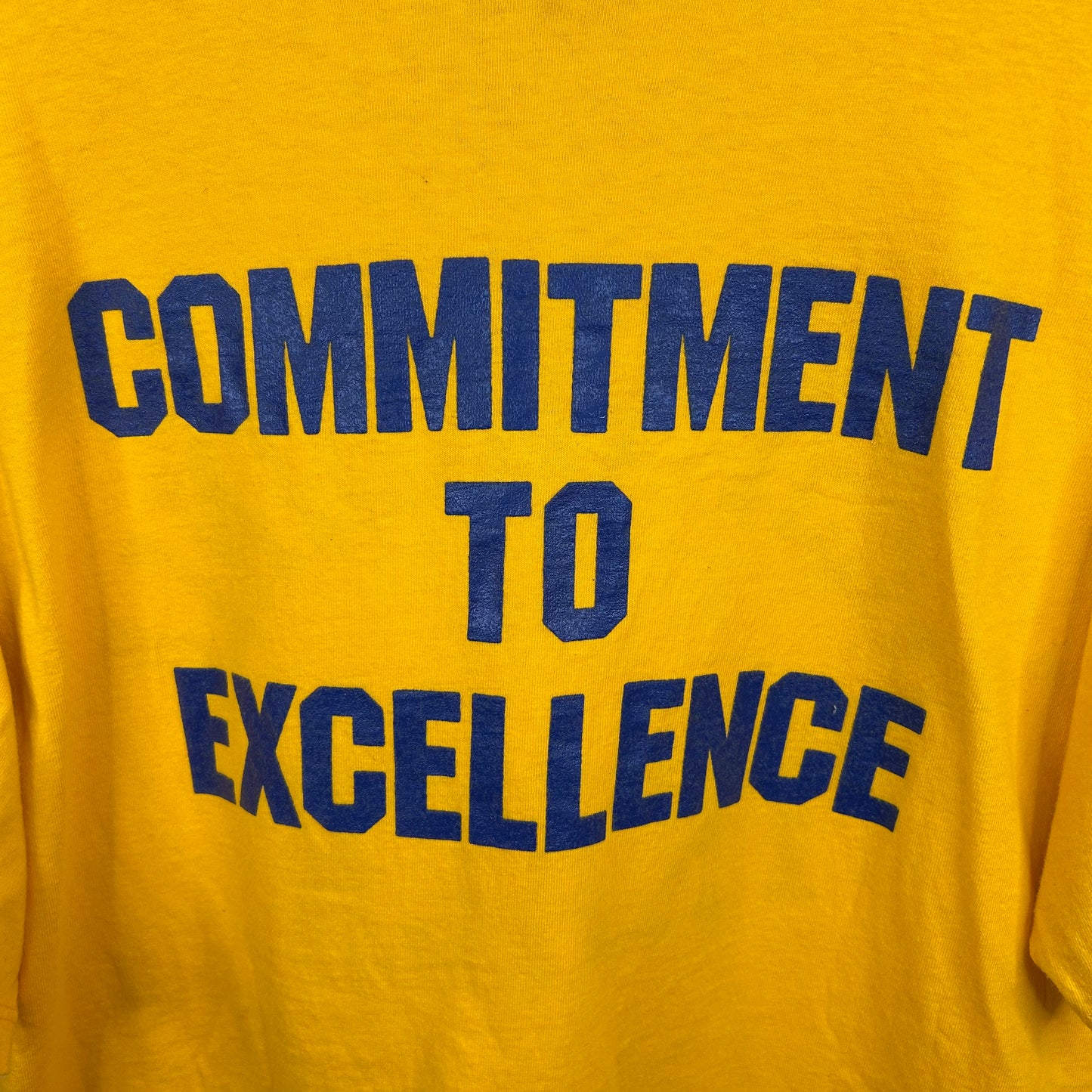 Vintage 90s West Virginia University Track Double-Sided Tee (XL)