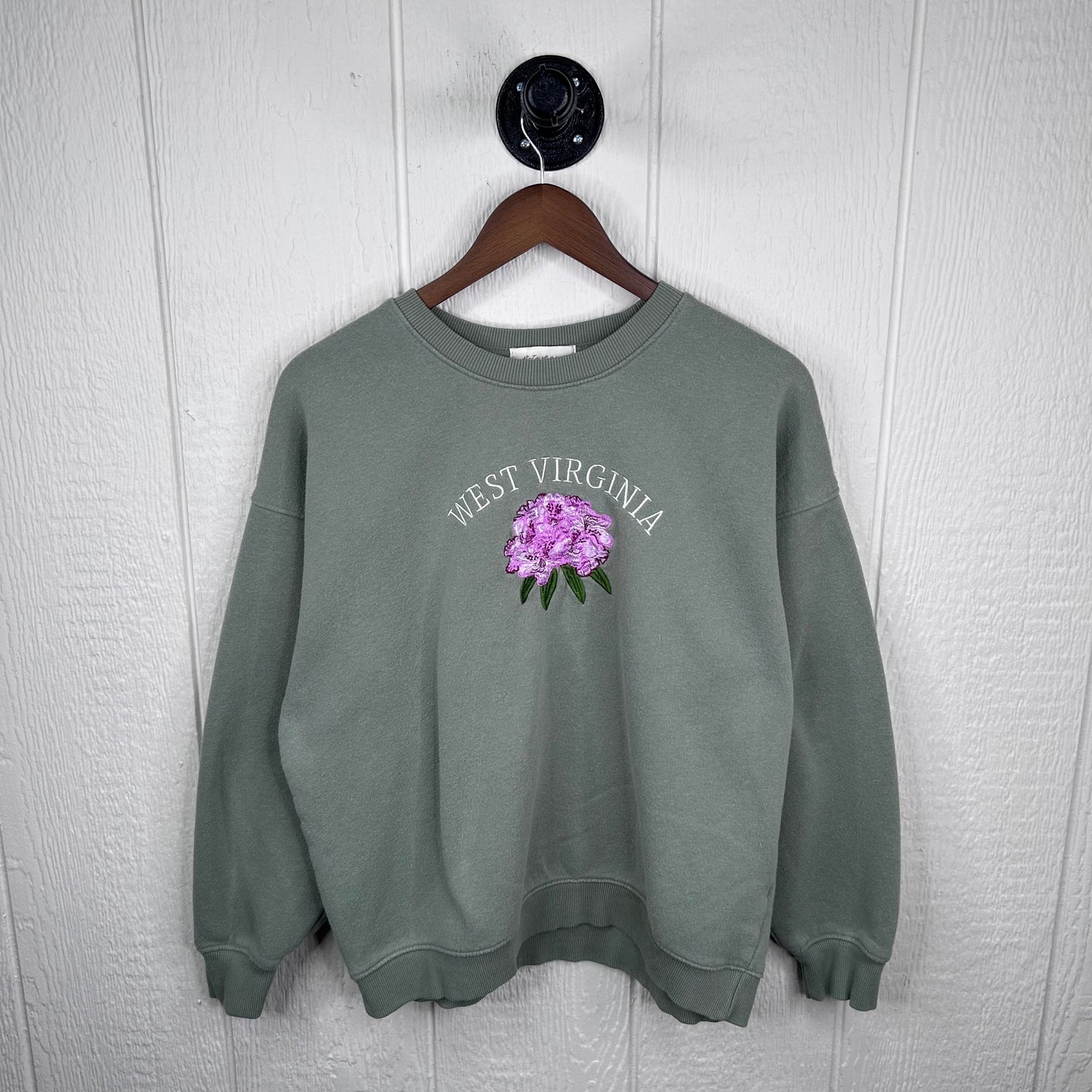 Vintage 90's West Virginia Rhododendron Crewneck (M)