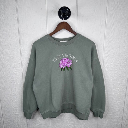 Vintage 90's West Virginia Rhododendron Crewneck (M)