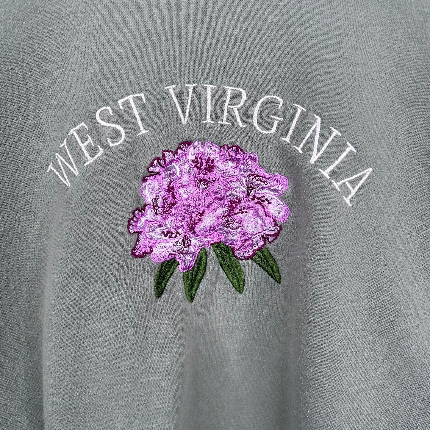 Vintage 90's West Virginia Rhododendron Crewneck (M)