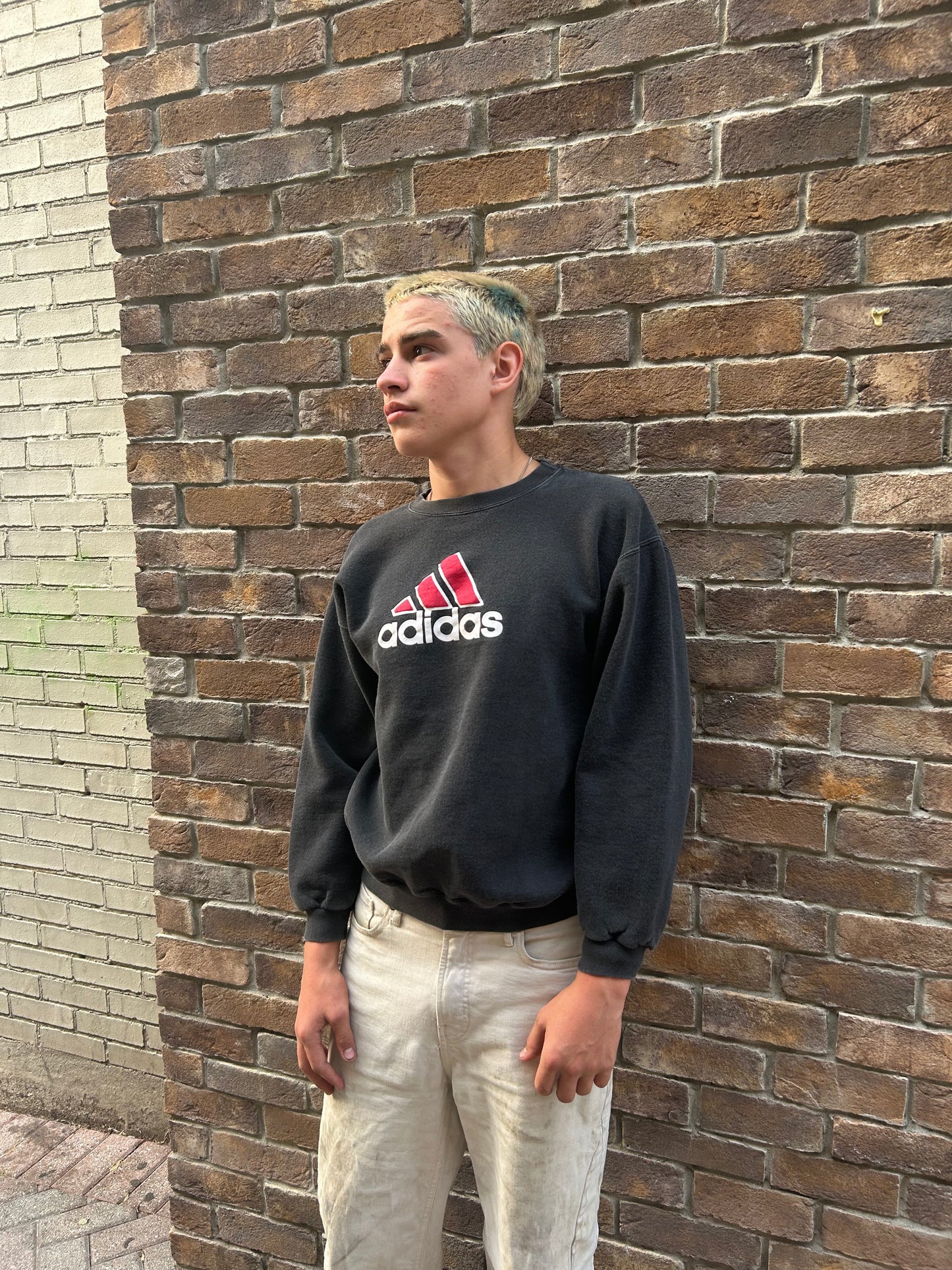 Vintage 90's Adidas Sportswear Graphic Crewneck (S)