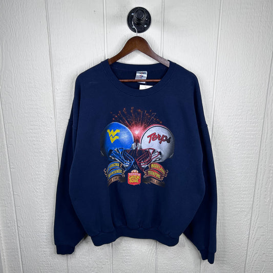 2004 WVU Football Toyota Gator Bowl Crewneck (XXL)