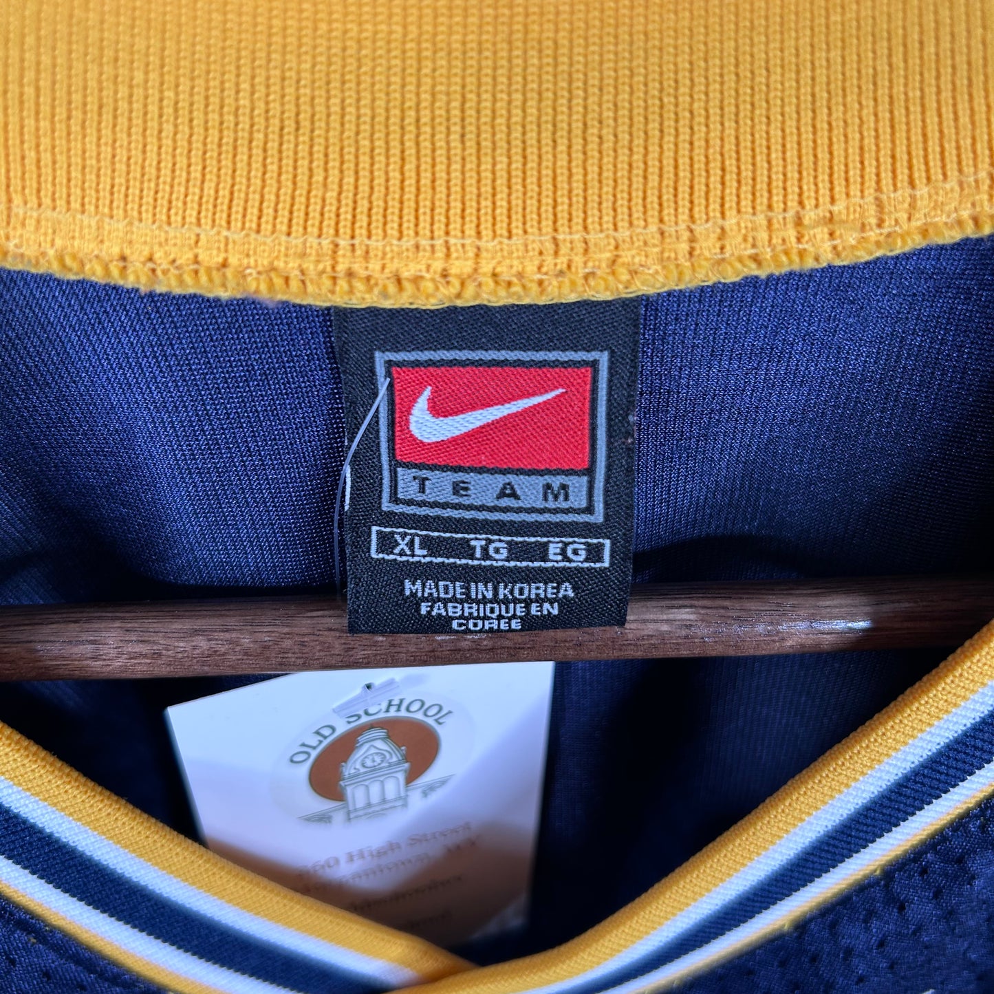 Y2K Nike WVU Football Navy Pat White Jersey (XL)