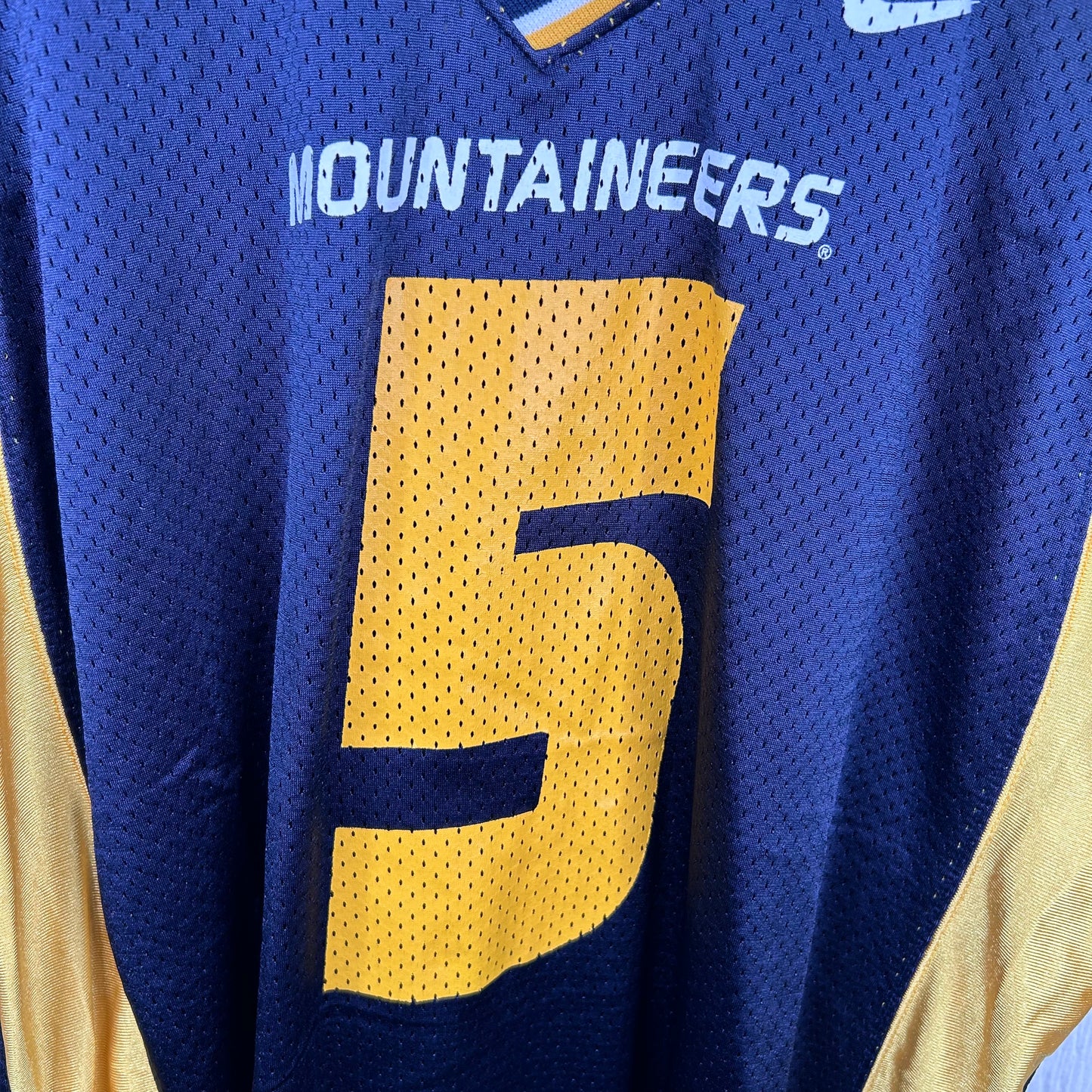 Y2K Nike WVU Football Navy Pat White Jersey (XL)