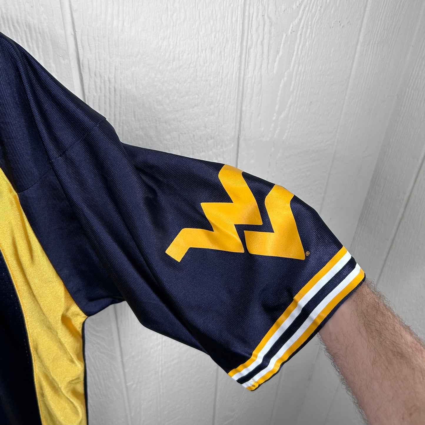 Y2K Nike WVU Football Navy Pat White Jersey (XL)