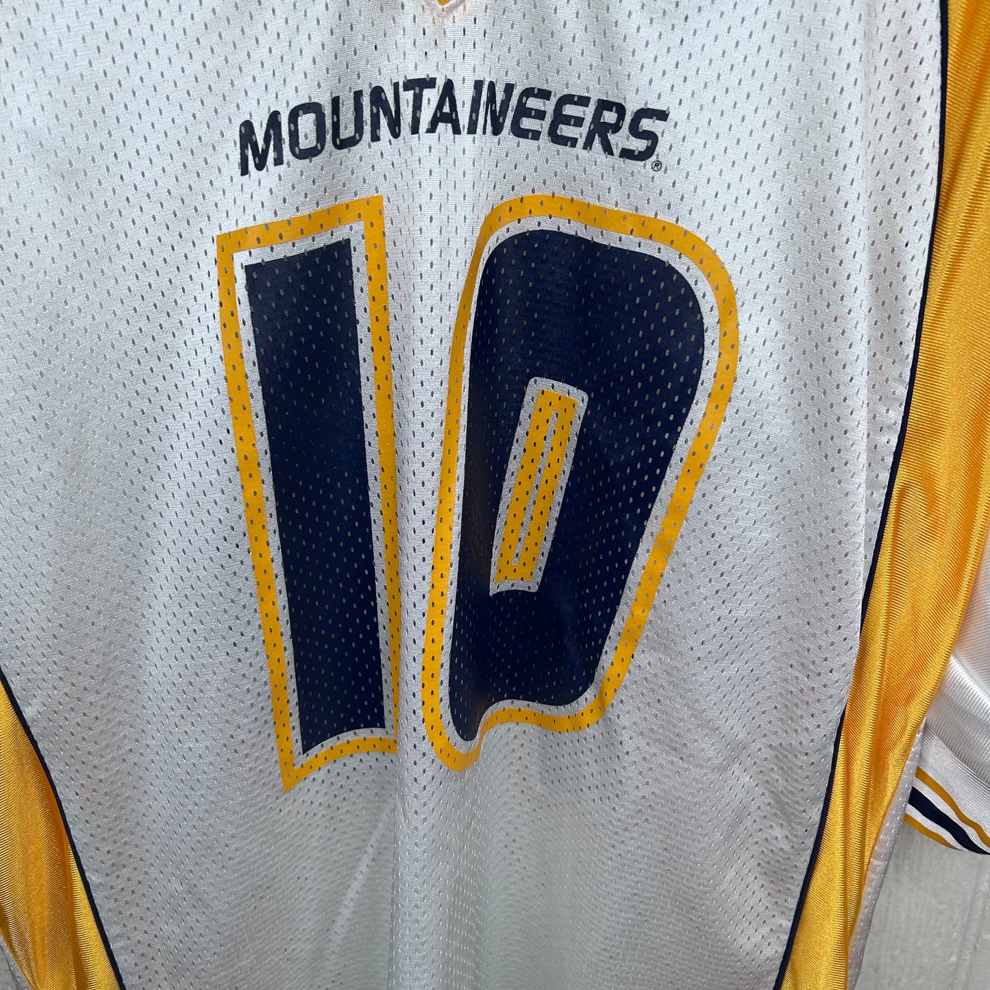 Y2K Nike WVU Mountaineers Steve Slayton Jersey (XL)