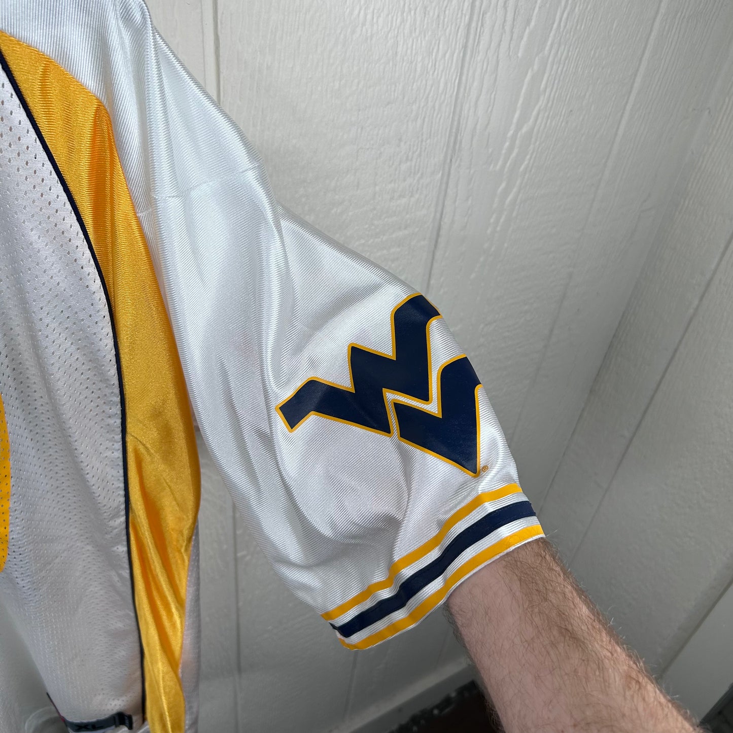 Y2K Nike WVU Mountaineers Steve Slayton Jersey (XL)