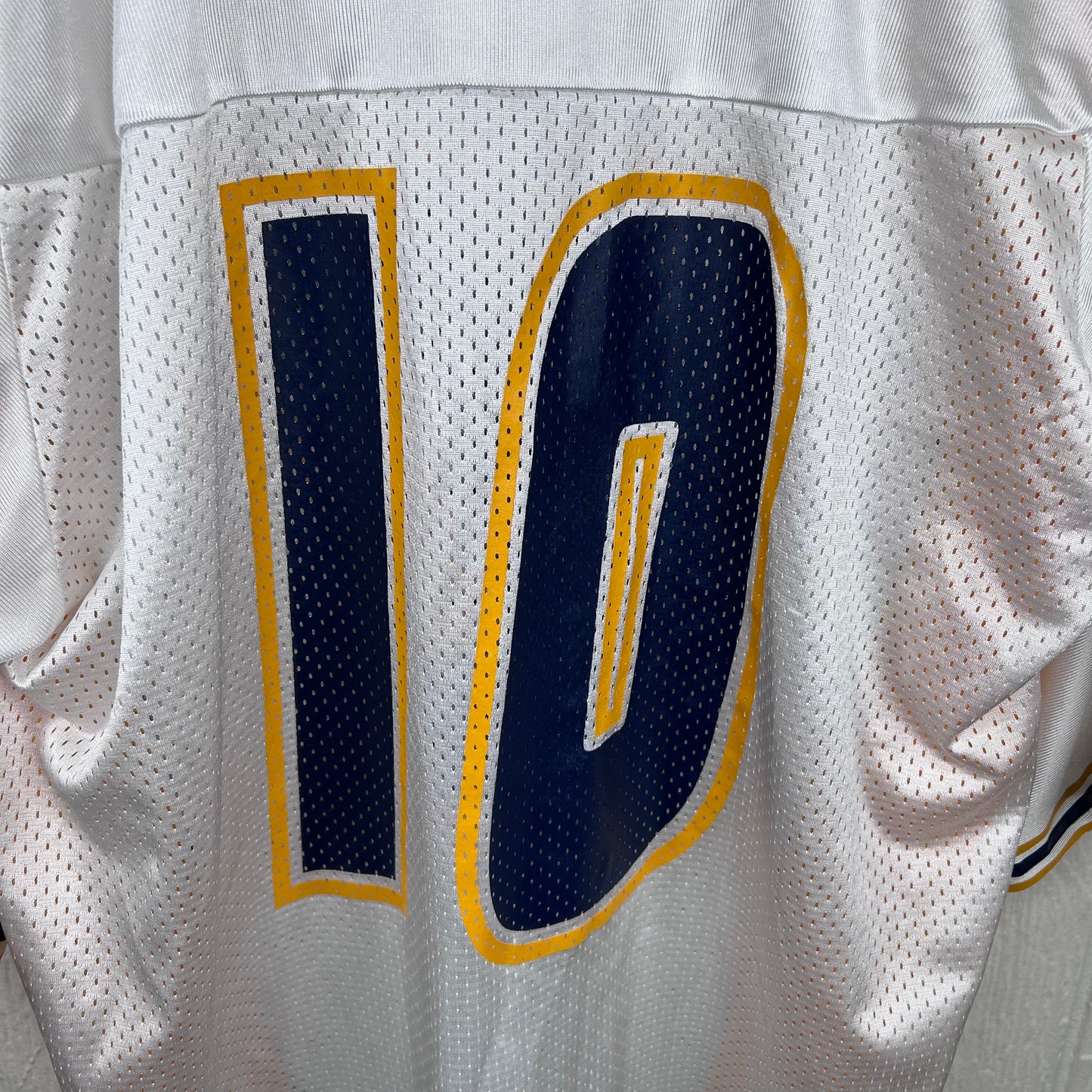 Y2K Nike WVU Mountaineers Steve Slayton Jersey (XL)