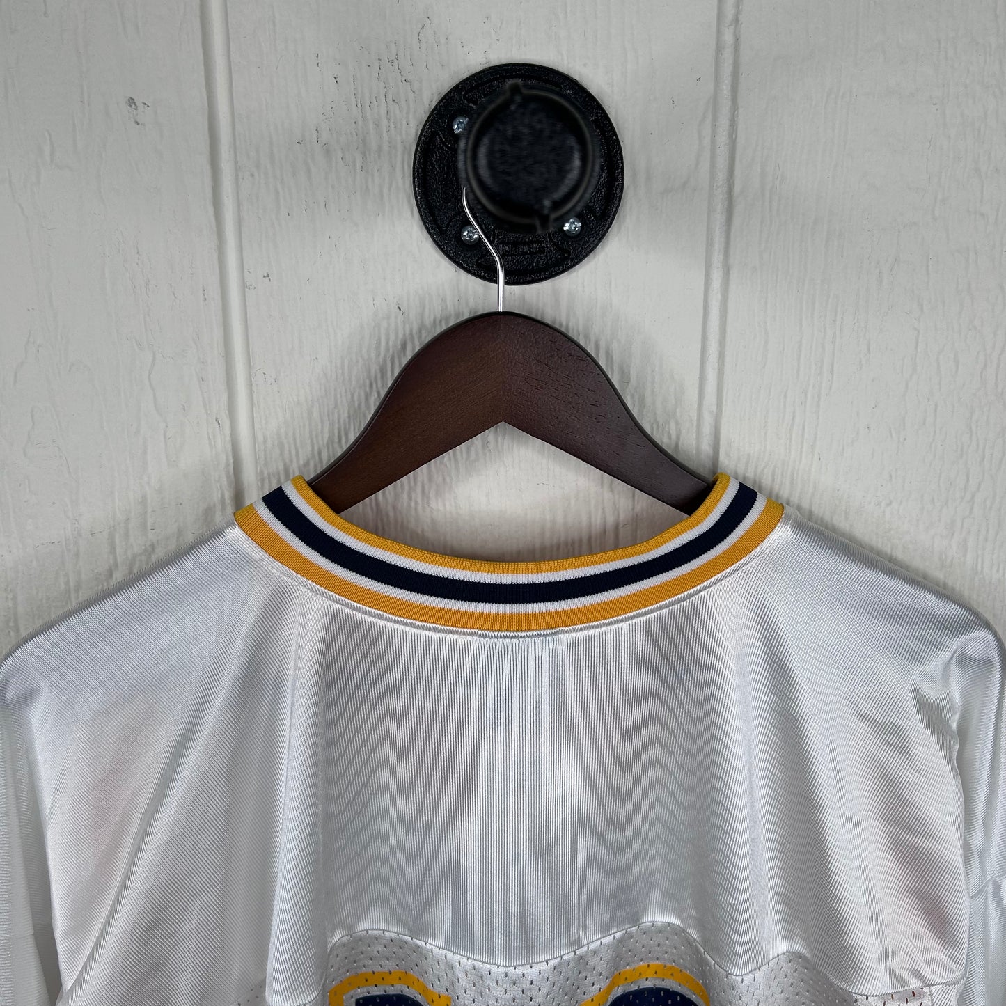 Y2K Nike WVU Mountaineers Steve Slayton Jersey (XL)