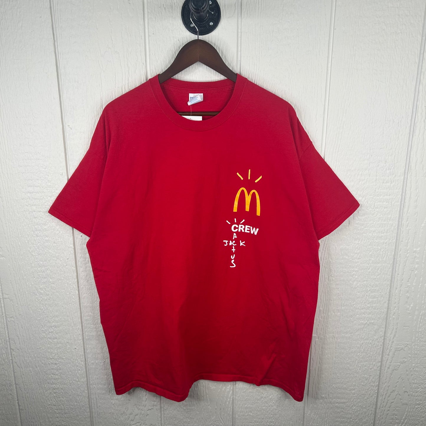 Mcdonald's x Travis Scott Cactus Jack Crewneck Graphic Tee (XXL)