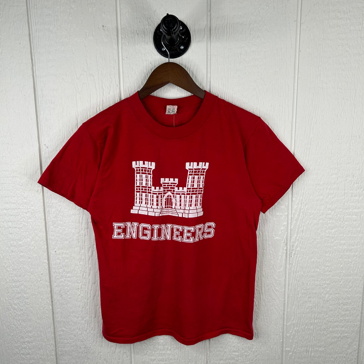 Vintage 70's Engineers College Campus Men's Baby Tee (M)