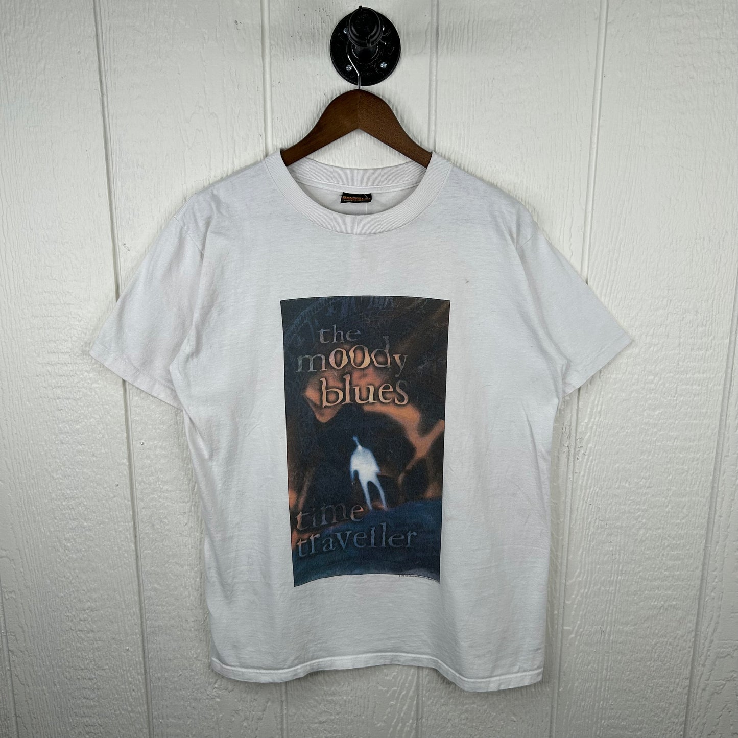 Vintage 90's The Moody Blues Time Traveler Tour Concert Graphic Tee (L)