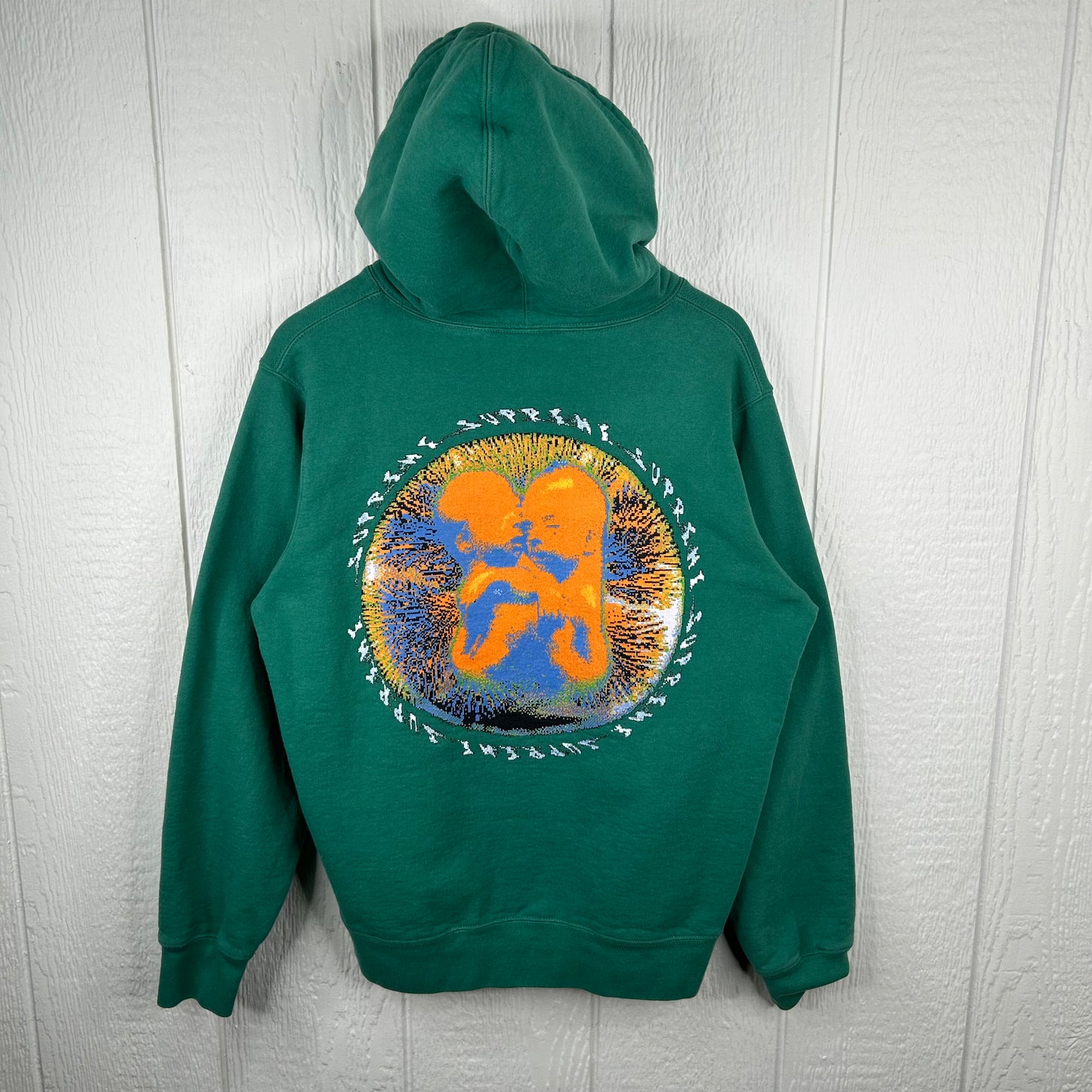 Vintage y2k Supreme Streetwear Twin Fetus Hoodie (M)
