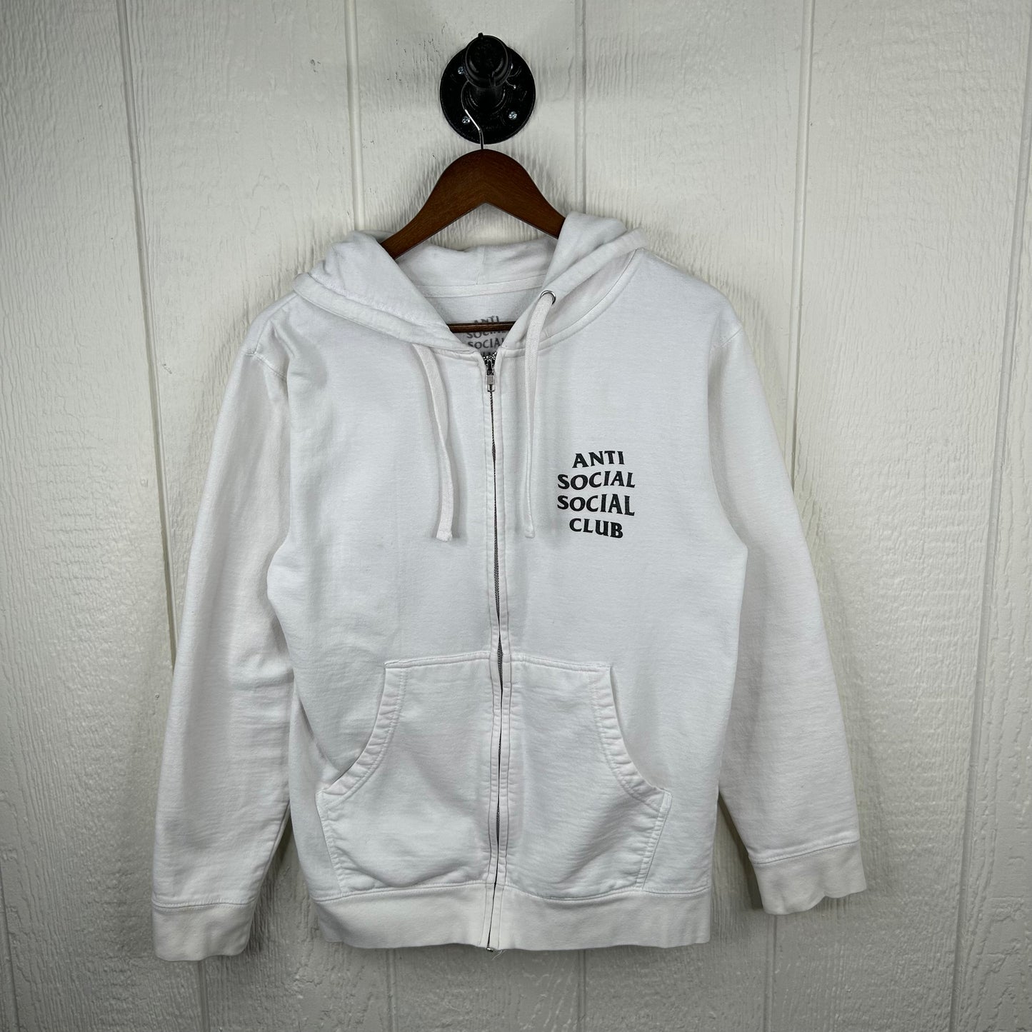 Modern 2016 Style Floral Anti Social Social Club Full-Zip Hoodie (S)