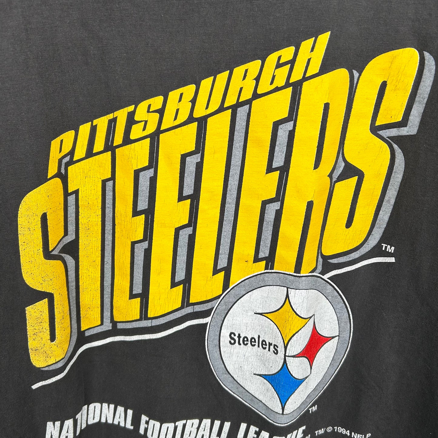 Vintage 1994 Pittsburgh Steelers NFL Graphic Tee (XL)