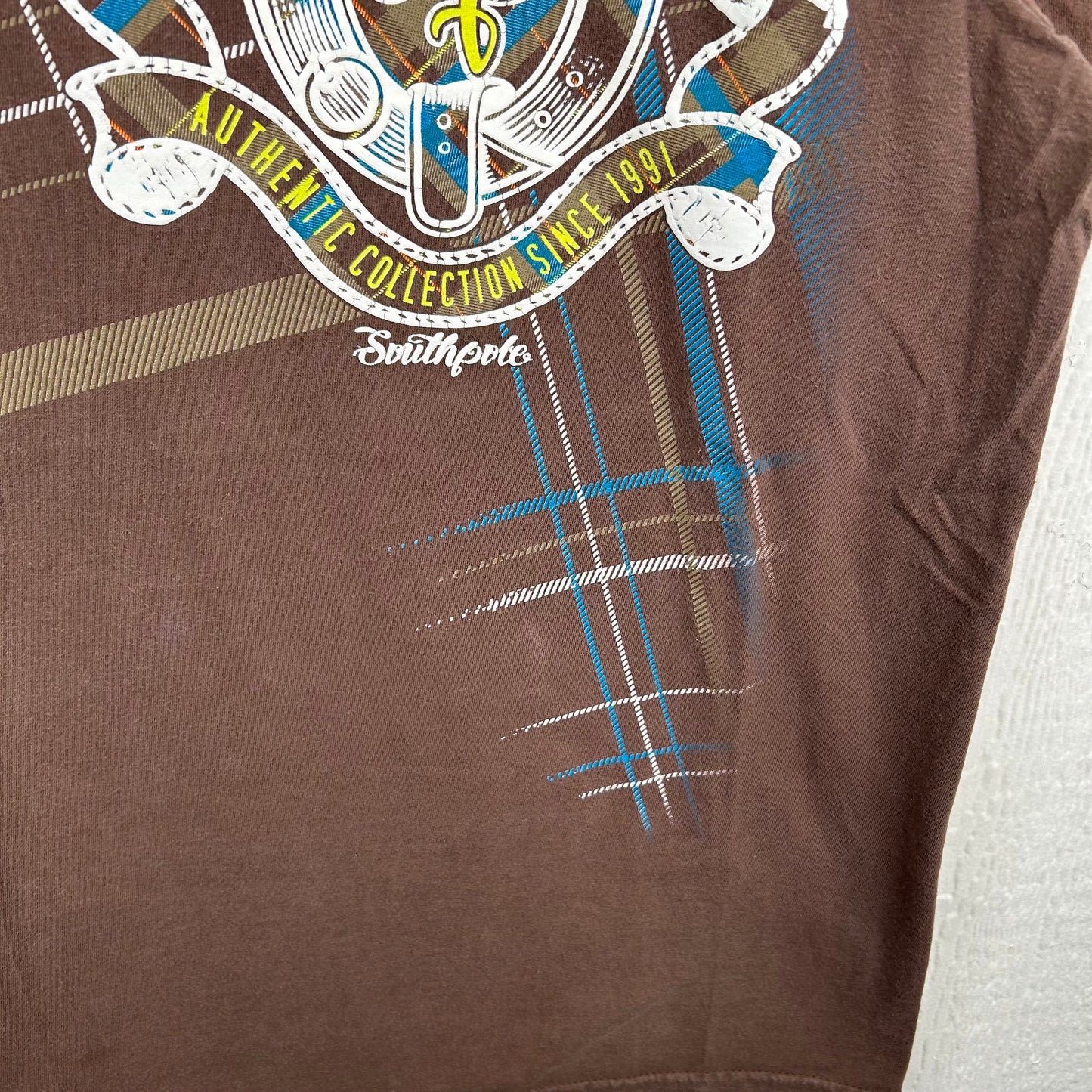 Y2K South Pole Crown Streetwear Tee (XL)