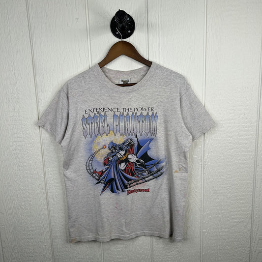 Vintage 90's Kennywood OG Steel Phantom Graphic Tee (M)