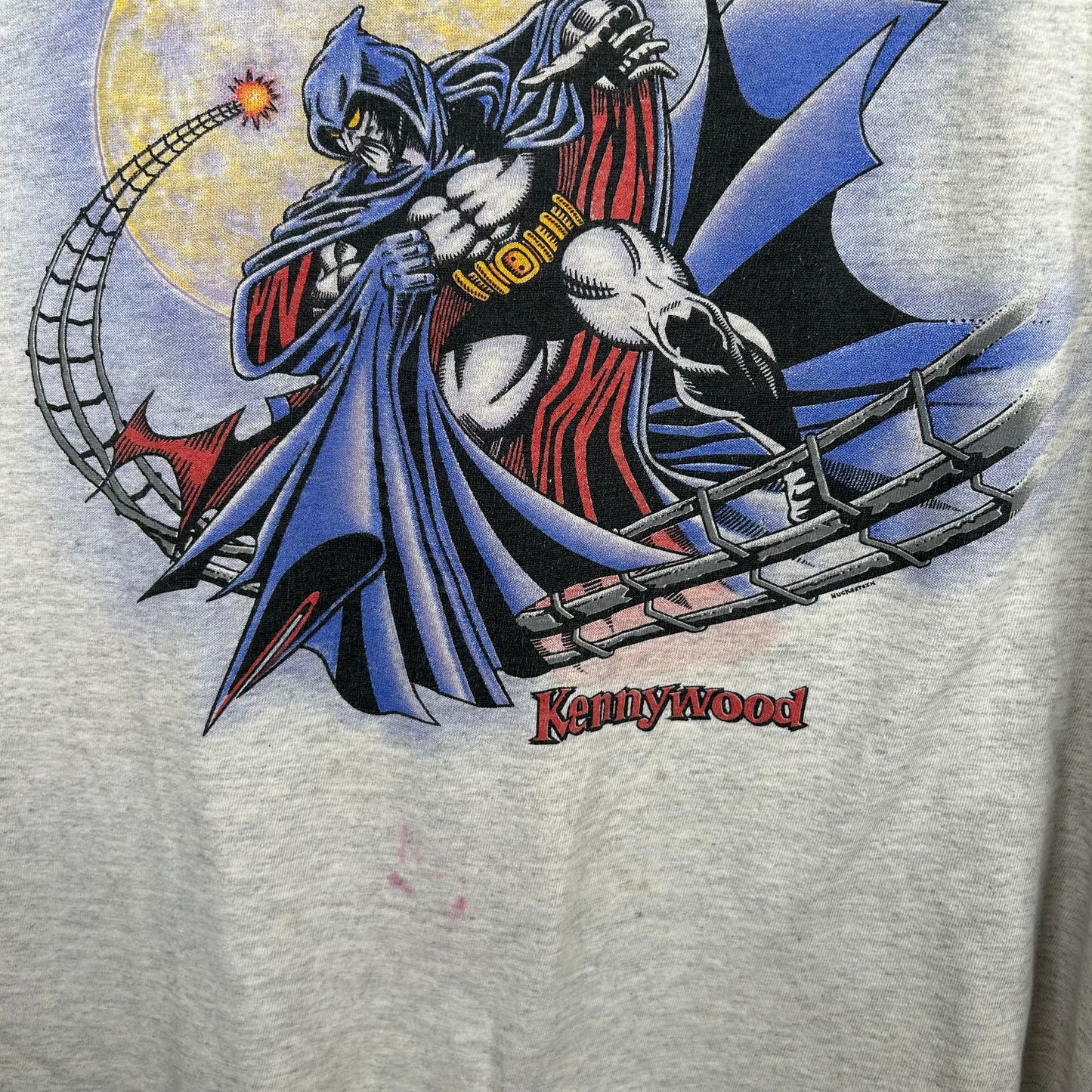 Vintage 90's Kennywood OG Steel Phantom Graphic Tee (M)