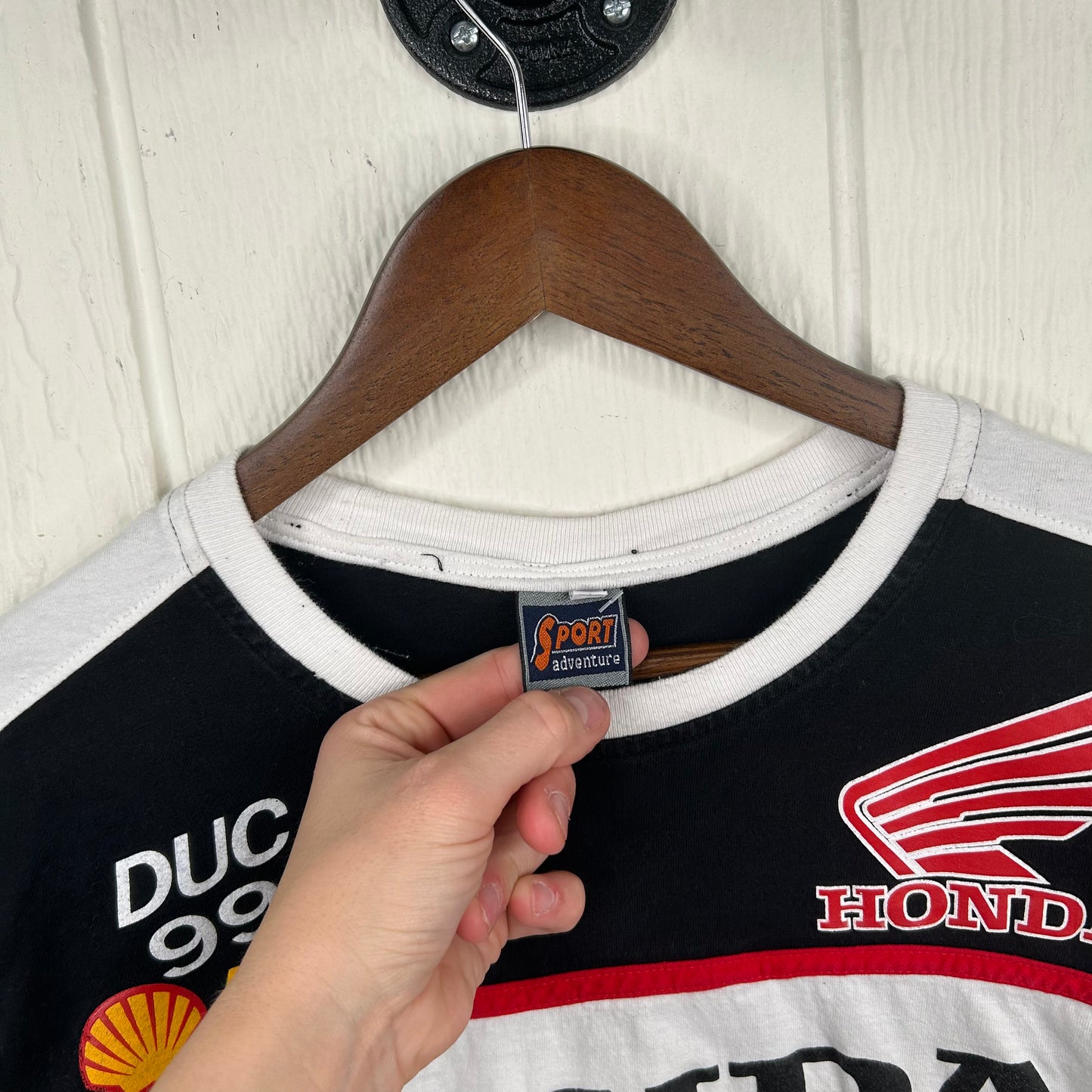 Y2K Honda Racing Long Sleeve Graphic Tee (L)