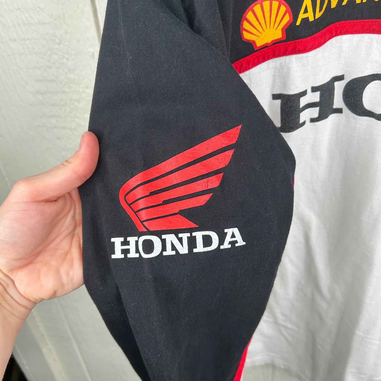 Y2K Honda Racing Long Sleeve Graphic Tee (L)