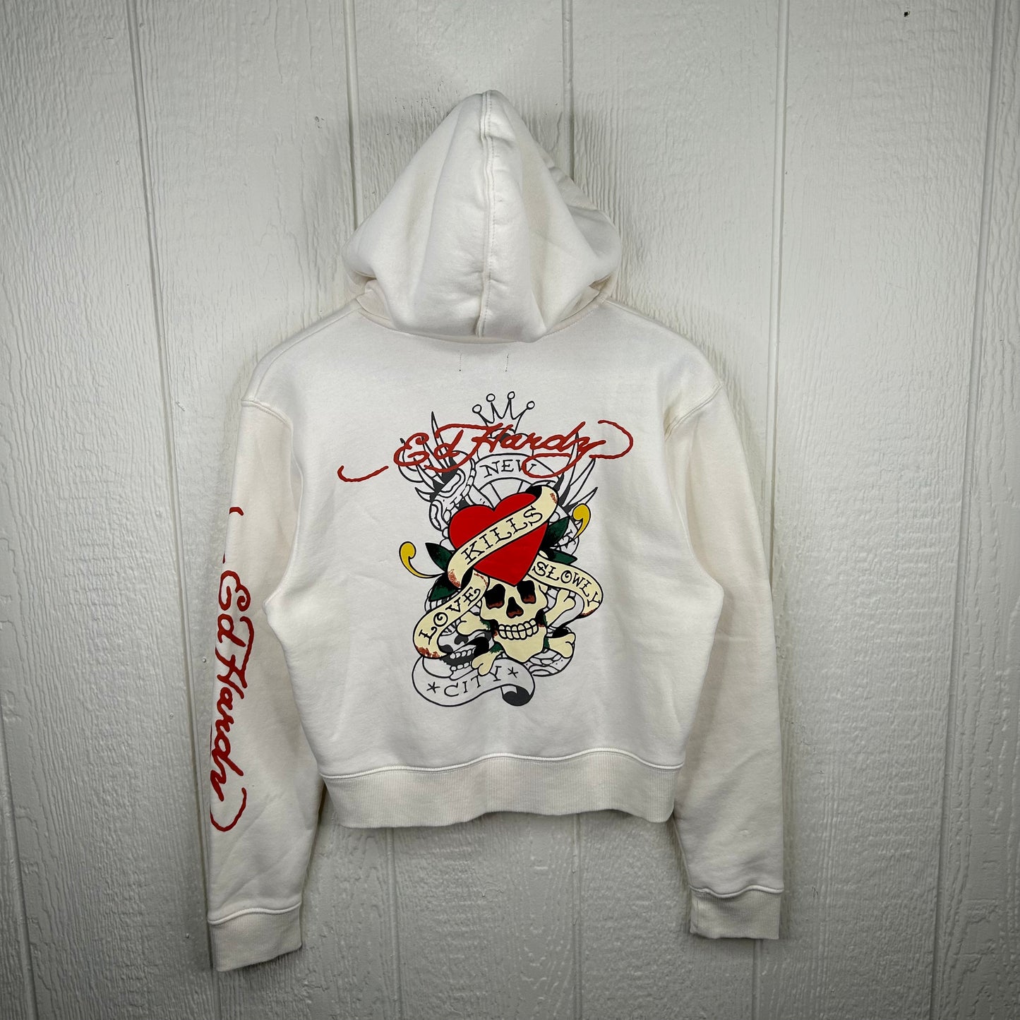 Y2K Women's Ed Hardy 'Love Kills Slowly' Full-Zip Jacket (M)