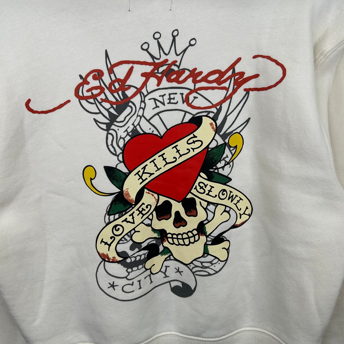 Y2K Women's Ed Hardy 'Love Kills Slowly' Full-Zip Jacket (M)