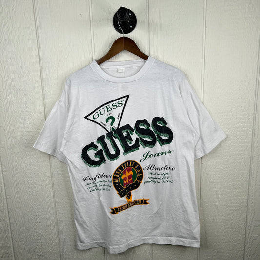 Vintage 90's Guess Jeans Graphic Tee (XXL)