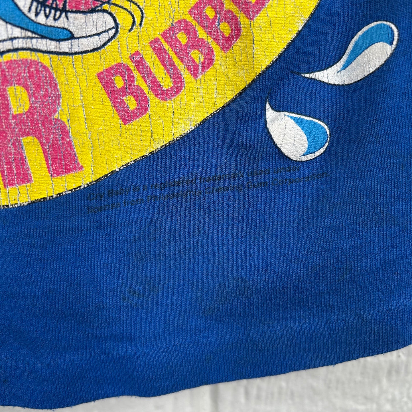 Vintage 80's Cry Baby Extra Sour Candy Graphic Tee (XS)