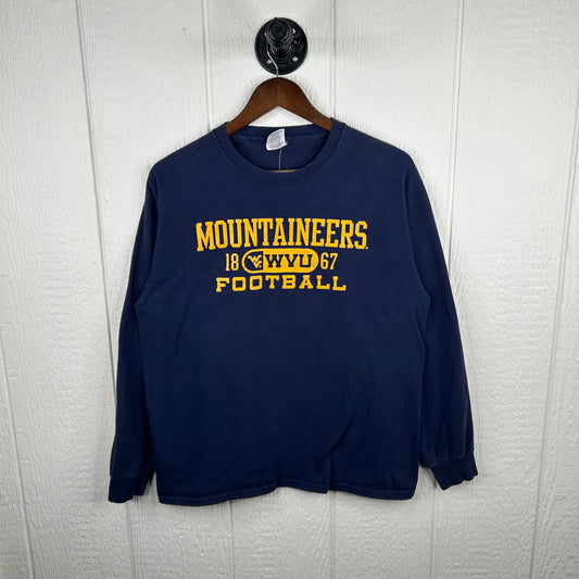 Y2K WVU Mountaineers Football Long Sleeve (L)