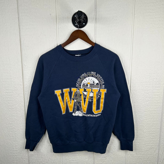 Vintage 90's WVU Seal Graphic Crewneck (M)