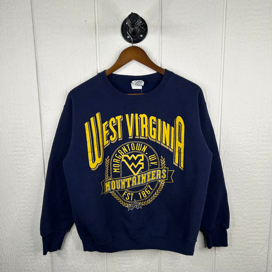 Vintage 90's West Virginia Mountaineers Graphic Crewneck (M)